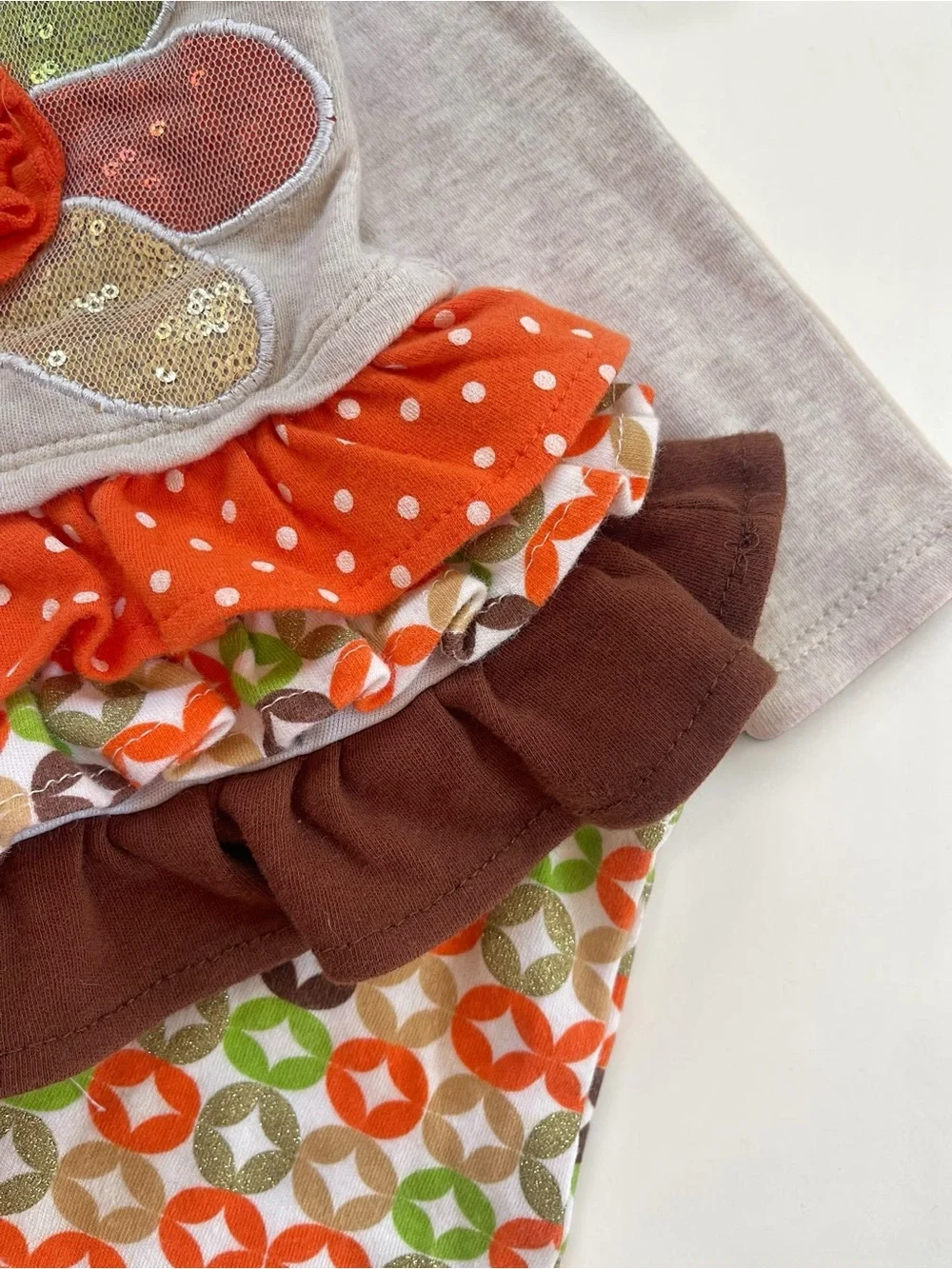 BABY ESSENTIALS EUC Boutique Fall Thanksgiving Turkey Set